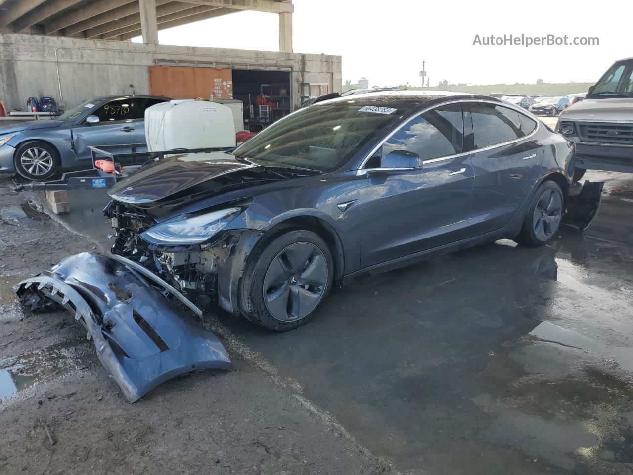 2020 Tesla Model 3  Charcoal vin: 5YJ3E1EBXLF710866