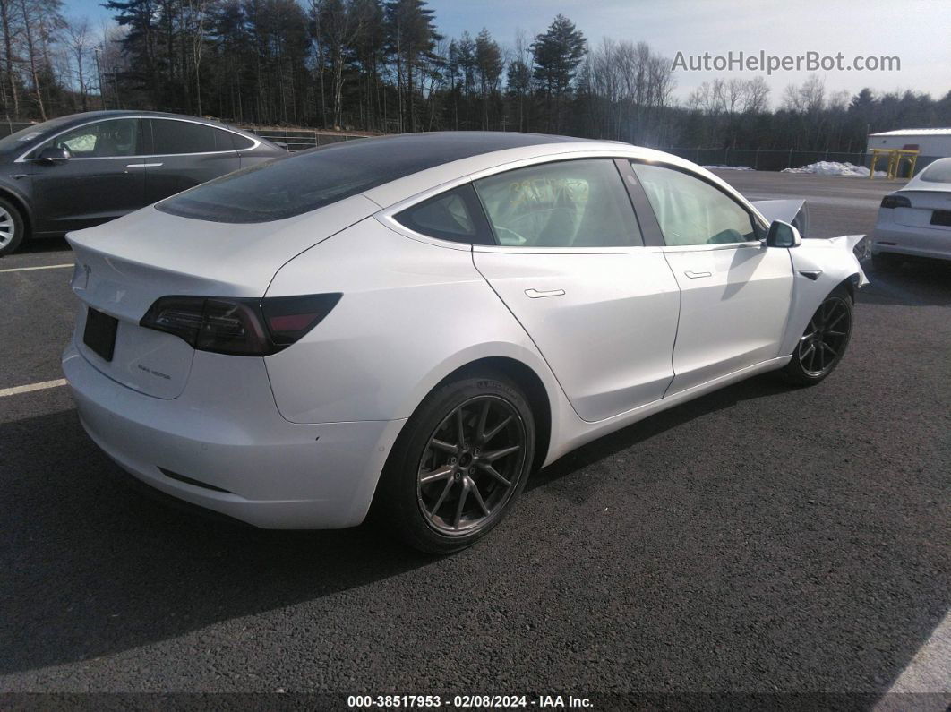 2020 Tesla Model 3 Long Range Dual Motor All-wheel Drive White vin: 5YJ3E1EBXLF787284