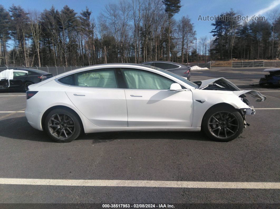 2020 Tesla Model 3 Long Range Dual Motor All-wheel Drive White vin: 5YJ3E1EBXLF787284