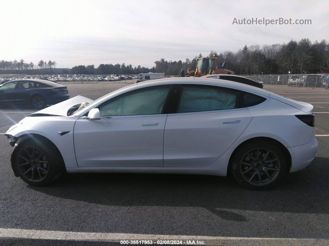 2020 Tesla Model 3 Long Range Dual Motor All-wheel Drive White vin: 5YJ3E1EBXLF787284