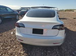 2021 Tesla Model 3  White vin: 5YJ3E1EBXMF002408