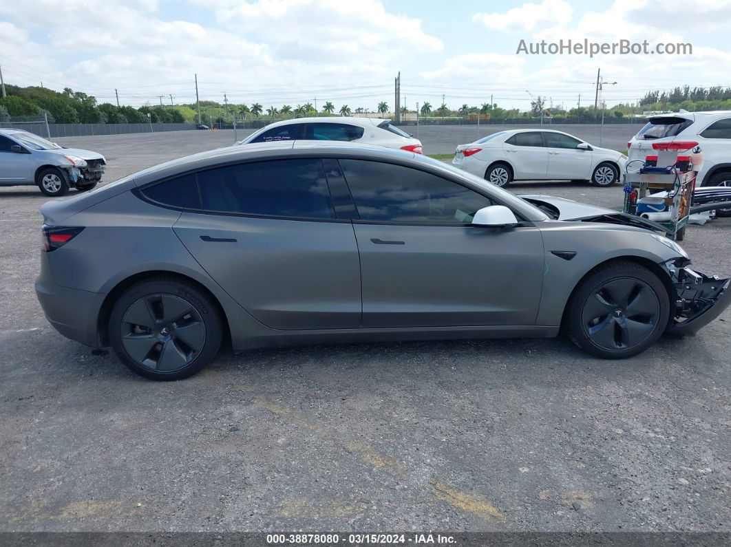 2021 Tesla Model 3 Long Range Dual Motor All-wheel Drive Серый vin: 5YJ3E1EBXMF055691