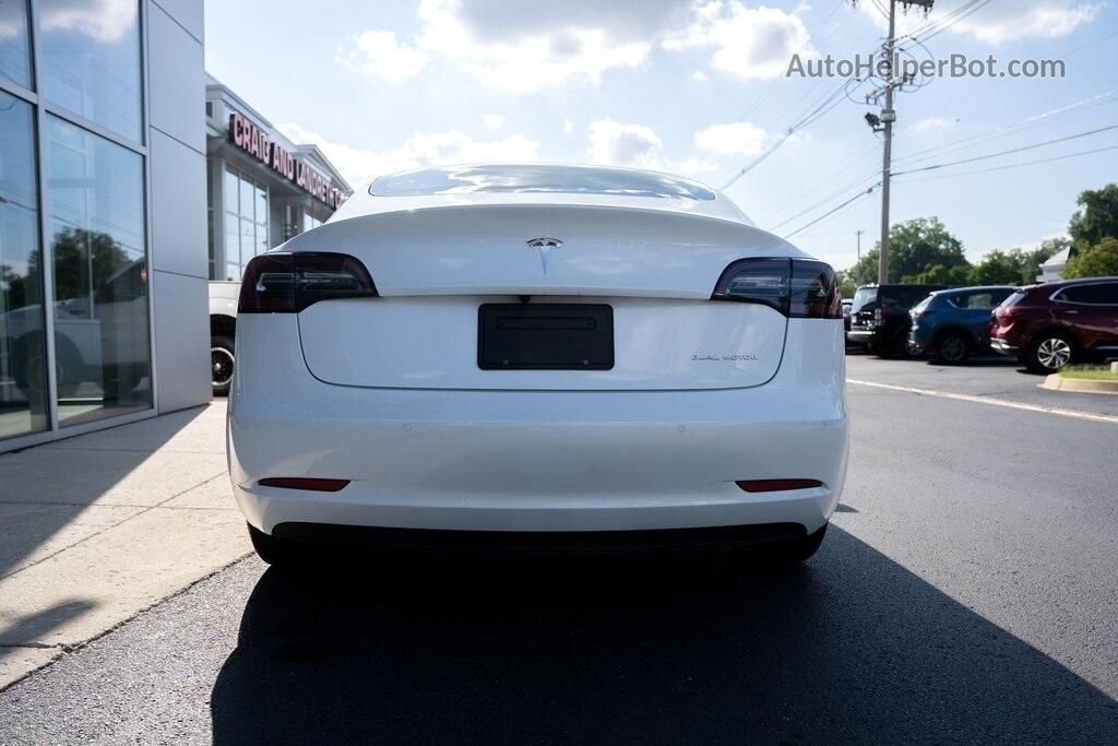 2021 Tesla Model 3 Long Range White vin: 5YJ3E1EBXMF096502