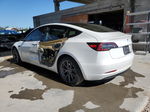 2021 Tesla Model 3  White vin: 5YJ3E1EBXMF855407