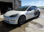 2021 Tesla Model 3  White vin: 5YJ3E1EBXMF855407