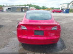 2021 Tesla Model 3 Long Range Dual Motor All-wheel Drive Burgundy vin: 5YJ3E1EBXMF862633