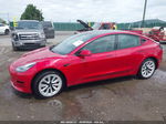 2021 Tesla Model 3 Long Range Dual Motor All-wheel Drive Бордовый vin: 5YJ3E1EBXMF862633