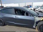 2021 Tesla Model 3 Long Range Dual Motor All-wheel Drive Gray vin: 5YJ3E1EBXMF936634