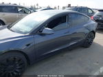 2021 Tesla Model 3 Long Range Dual Motor All-wheel Drive Gray vin: 5YJ3E1EBXMF936634