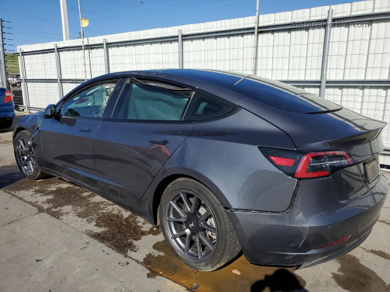 2021 Tesla Model 3  Charcoal vin: 5YJ3E1EBXMF937590