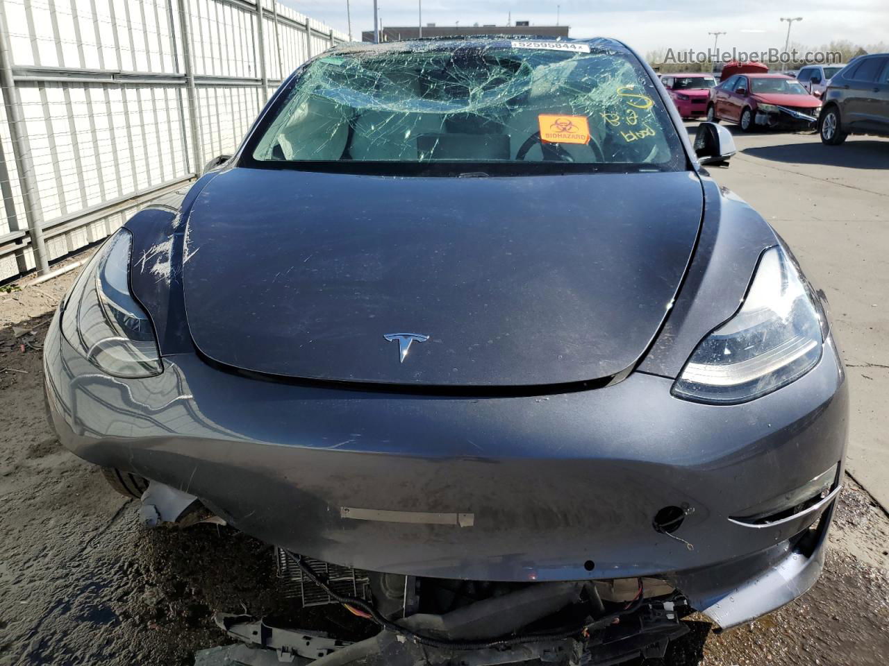 2021 Tesla Model 3  Charcoal vin: 5YJ3E1EBXMF937590