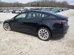 2022 Tesla Model 3  Black vin: 5YJ3E1EBXNF113588