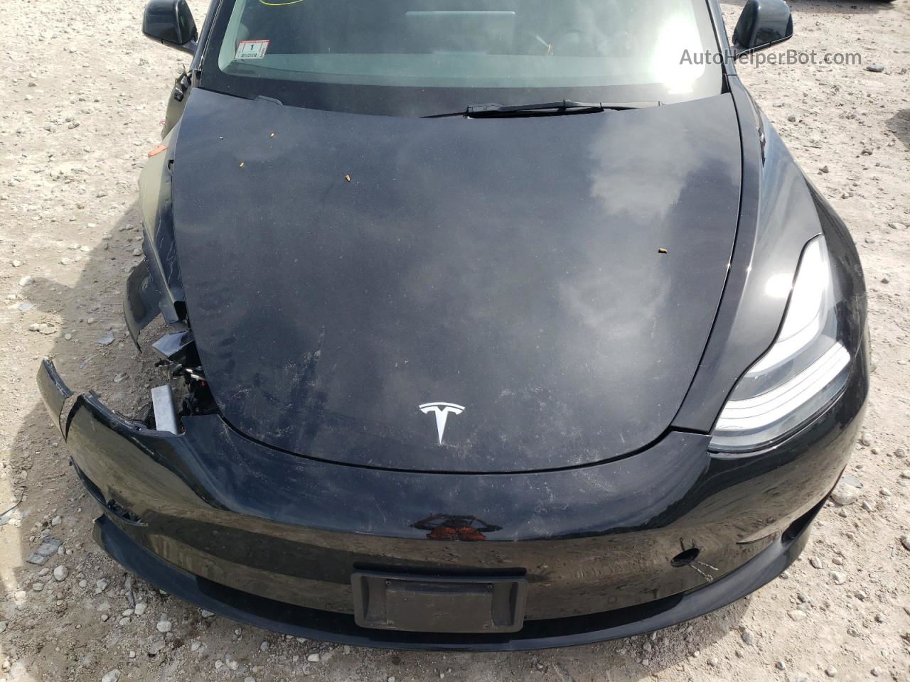 2022 Tesla Model 3  Black vin: 5YJ3E1EBXNF113588