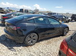 2022 Tesla Model 3  Black vin: 5YJ3E1EBXNF132366