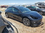 2022 Tesla Model 3  Черный vin: 5YJ3E1EBXNF132366