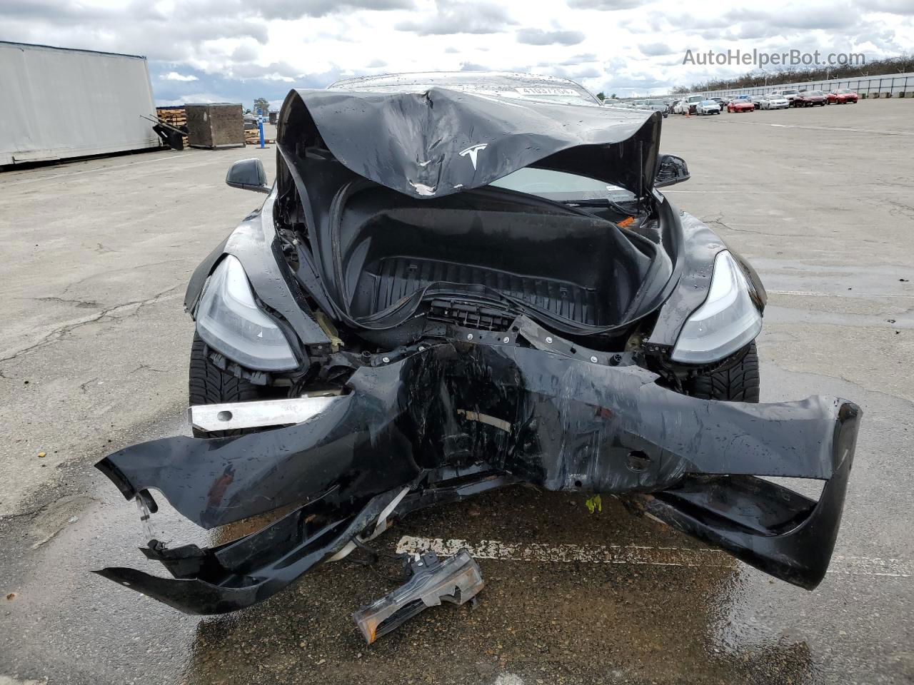 2022 Tesla Model 3  Black vin: 5YJ3E1EBXNF137843