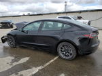 2022 Tesla Model 3  Black vin: 5YJ3E1EBXNF137843