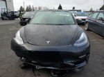 2022 Tesla Model 3  Black vin: 5YJ3E1EBXNF138717