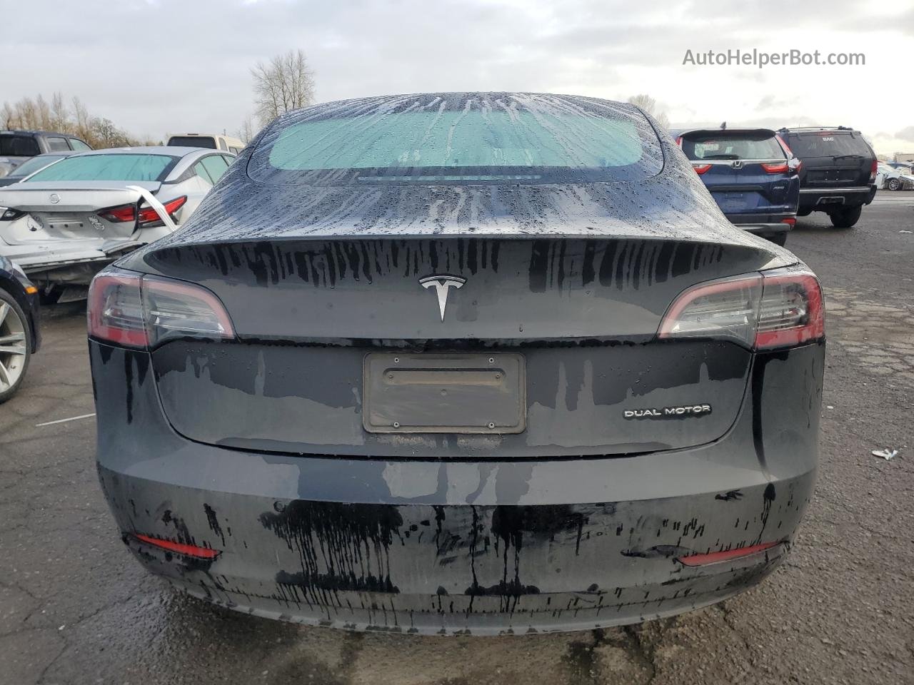 2022 Tesla Model 3  Black vin: 5YJ3E1EBXNF138717