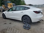 2022 Tesla Model 3  White vin: 5YJ3E1EBXNF159101