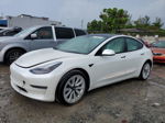 2022 Tesla Model 3  Белый vin: 5YJ3E1EBXNF227252