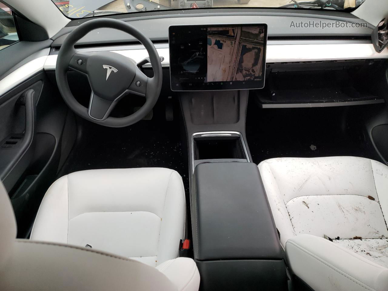 2022 Tesla Model 3  Серый vin: 5YJ3E1EBXNF238008