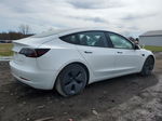 2022 Tesla Model 3  White vin: 5YJ3E1EBXNF271526