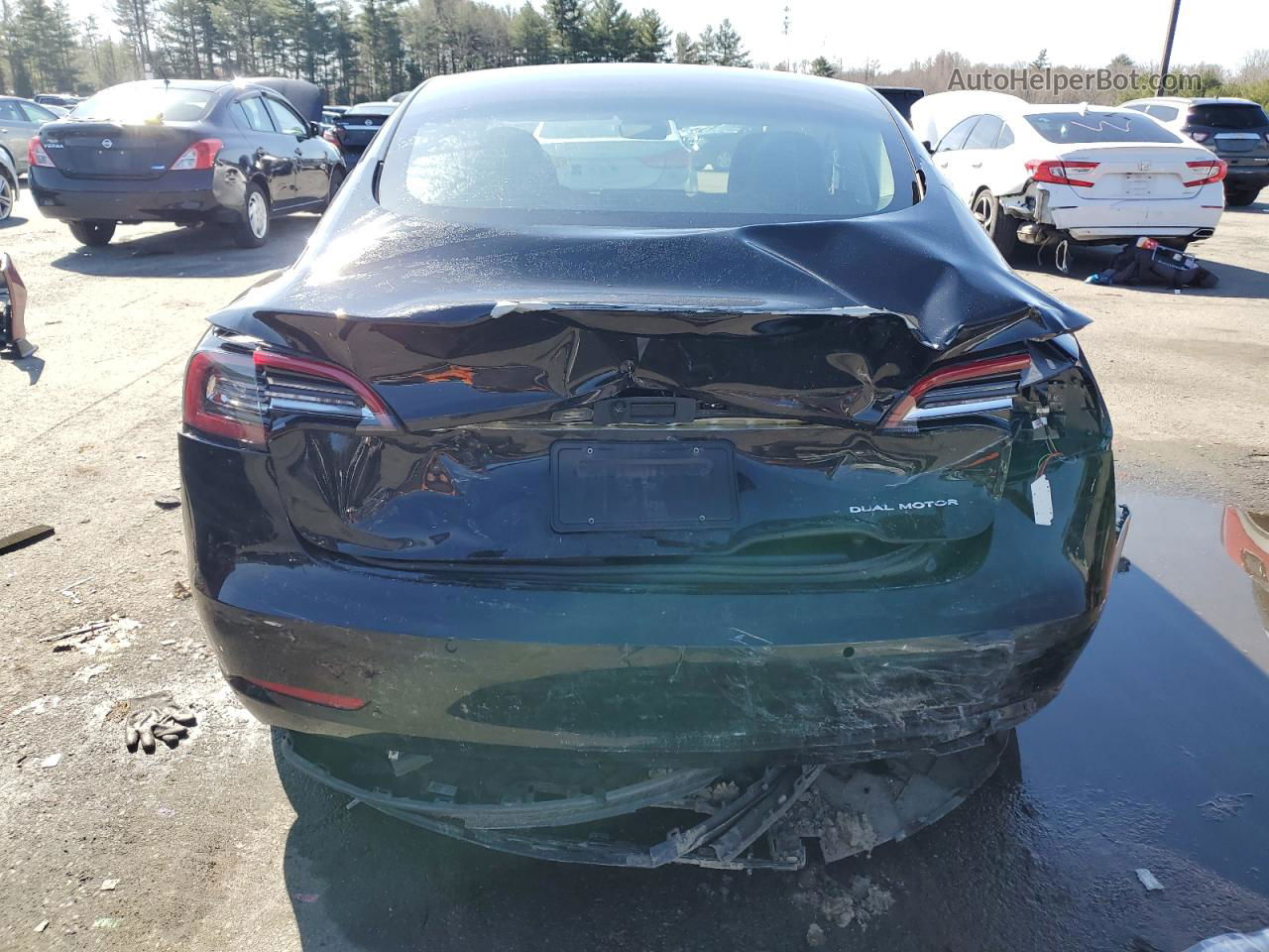 2022 Tesla Model 3  Black vin: 5YJ3E1EBXNF333474