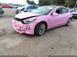 2020 Tesla Model 3 Performance Dual Motor All-wheel Drive Pink vin: 5YJ3E1EC0LF586728