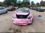 2020 Tesla Model 3 Performance Dual Motor All-wheel Drive Pink vin: 5YJ3E1EC0LF586728