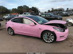 2020 Tesla Model 3 Performance Dual Motor All-wheel Drive Pink vin: 5YJ3E1EC0LF586728