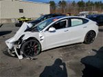 2020 Tesla Model 3  White vin: 5YJ3E1EC0LF714322