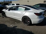 2020 Tesla Model 3  White vin: 5YJ3E1EC0LF714322