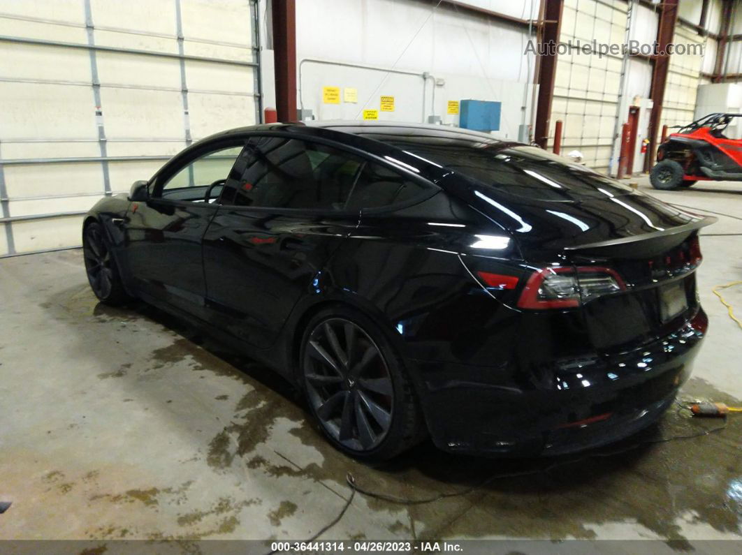 2020 Tesla Model 3 Performance Black vin: 5YJ3E1EC0LF791921