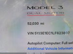 2020 Tesla Model 3 Performance White vin: 5YJ3E1EC1LF623897