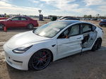 2020 Tesla Model 3  White vin: 5YJ3E1EC1LF642210