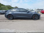 2021 Tesla Model 3 Performance Dual Motor All-wheel Drive Gray vin: 5YJ3E1EC1MF020241