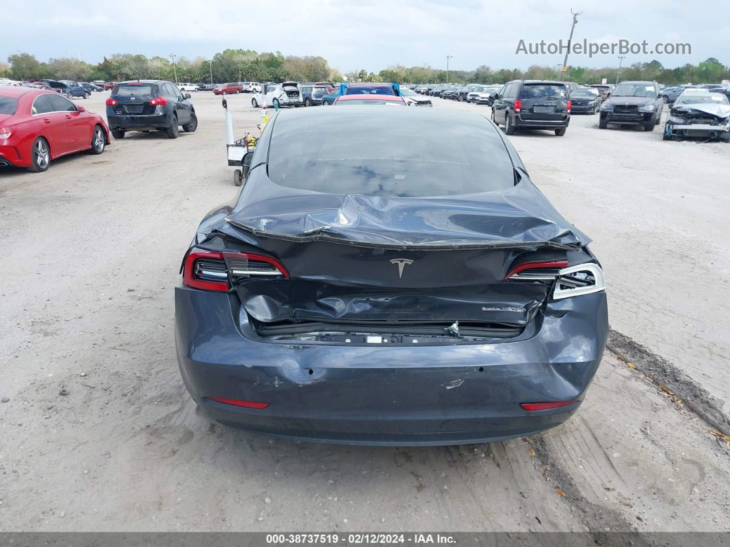 2021 Tesla Model 3 Performance Dual Motor All-wheel Drive Gray vin: 5YJ3E1EC1MF020241