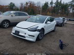 2021 Tesla Model 3 Performance Dual Motor All-wheel Drive White vin: 5YJ3E1EC1MF054762