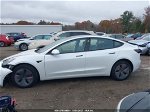 2021 Tesla Model 3 Performance Dual Motor All-wheel Drive White vin: 5YJ3E1EC1MF054762