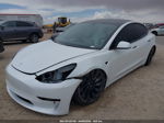 2021 Tesla Model 3 Performance Dual Motor All-wheel Drive White vin: 5YJ3E1EC1MF055121