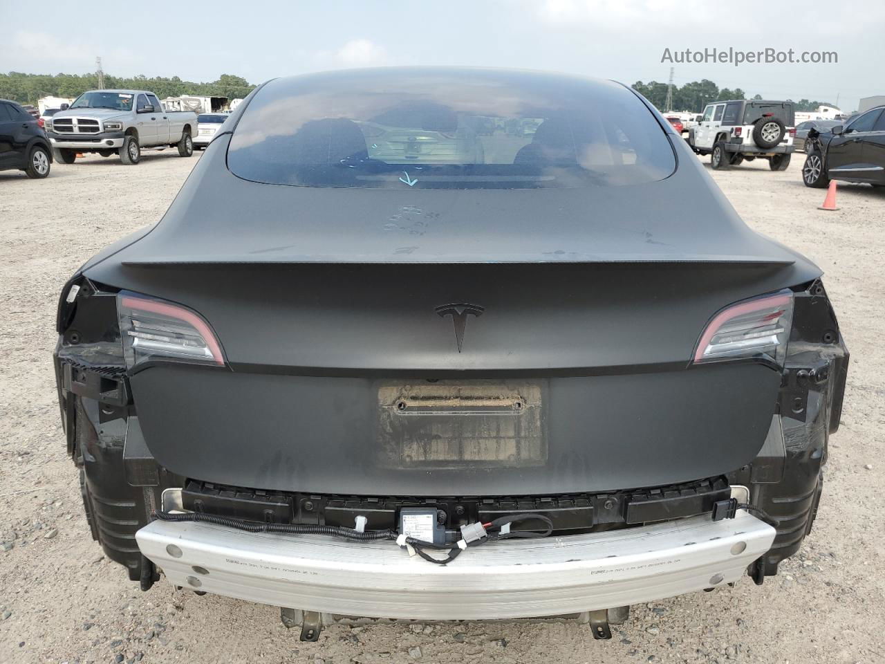 2022 Tesla Model 3  Black vin: 5YJ3E1EC1NF113682