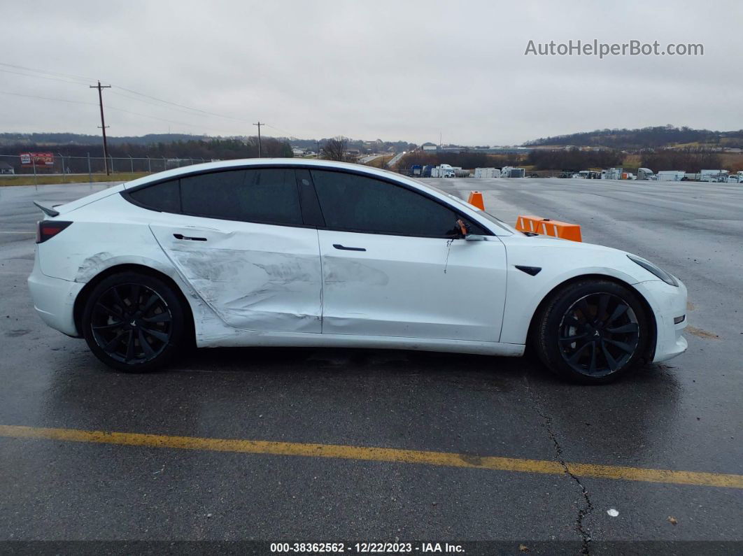 2020 Tesla Model 3 Performance Dual Motor All-wheel Drive Белый vin: 5YJ3E1EC2LF586973