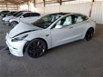 2020 Tesla Model 3  White vin: 5YJ3E1EC2LF624864