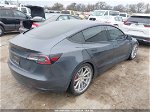 2021 Tesla Model 3 Performance Dual Motor All-wheel Drive Gray vin: 5YJ3E1EC2MF044421