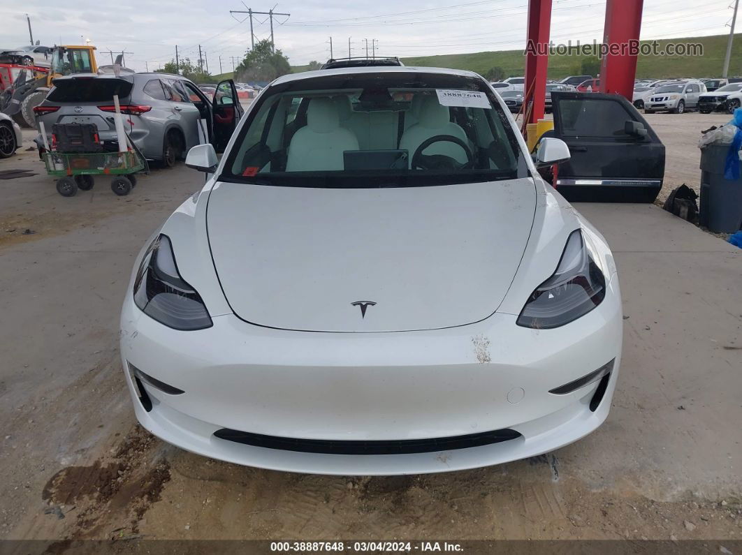 2021 Tesla Model 3 Performance Dual Motor All-wheel Drive Белый vin: 5YJ3E1EC2MF913700