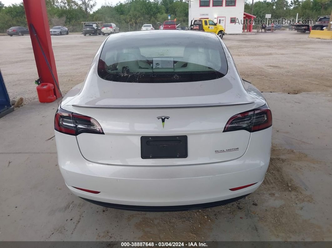 2021 Tesla Model 3 Performance Dual Motor All-wheel Drive Белый vin: 5YJ3E1EC2MF913700