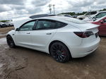 2022 Tesla Model 3  White vin: 5YJ3E1EC2NF164186