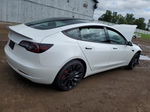 2022 Tesla Model 3  White vin: 5YJ3E1EC2NF164186