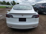 2022 Tesla Model 3  White vin: 5YJ3E1EC2NF164186